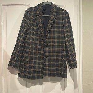 Madewell Dorset Blazer In Windowpane NWOT